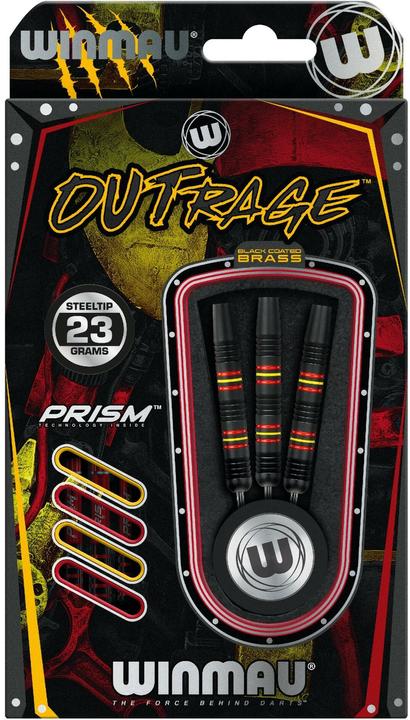 Actual product image Winmau Steel Tip Outrage Brass (23 g)
