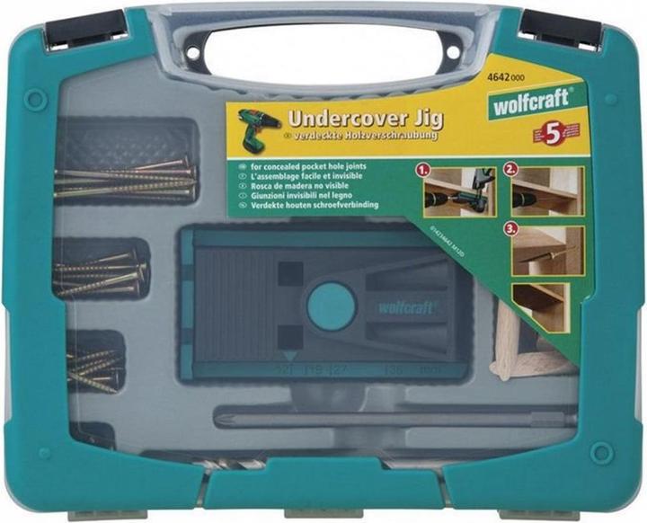 Produktbild wolfcraft wolfcraft 1 Undercover Jig-Set, Pozidriv (1 Stk.)