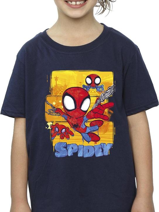 Produktbild Spidey And His Amazing Friends Flying TShirt Mädchen (140, 146)