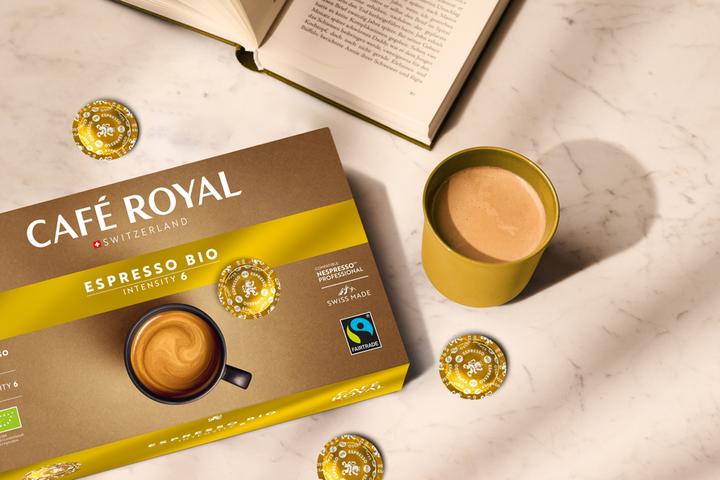 Immagine prodotto Café Royal espresso biologico (50 x Porta.)