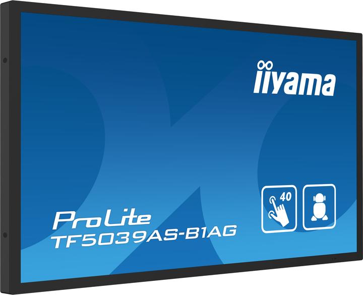Actual product image iiyama 125.7cm (49.5") TF5039AS-B1AG 16:9 M-Touch 2xHDMI+DP (3840 x 2160 Pixels, 49.50")