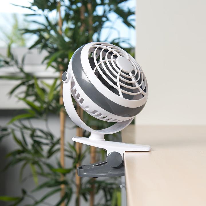 Produktbild Sichler 2er-Set Mobile Ventilatoren mit Klemme (52 dB)