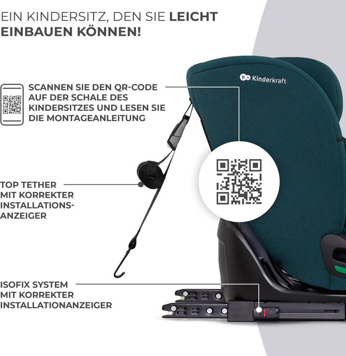 Produktbild KinderKraft Oneto3 (Kindersitz, ECE R129/i-Size Norm)