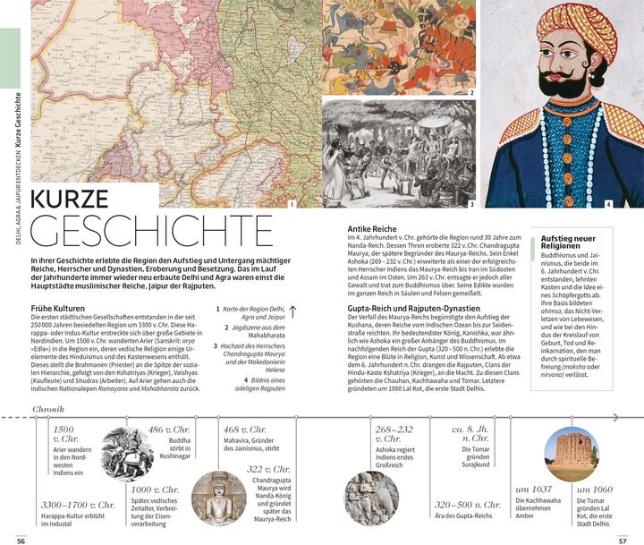 Produktbild Vis-à-Vis Reiseführer Delhi, Agra & Jaipur (Deutsch, DK Verlag Reise, 2024)