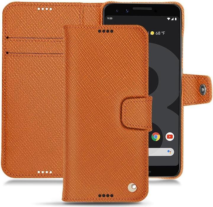 Actual product image Noreve Leather cover (Google Pixel 3)