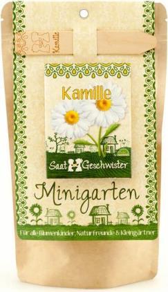 Actual product image Saatgeschwister Chamomile mini garden (Flower seeds)