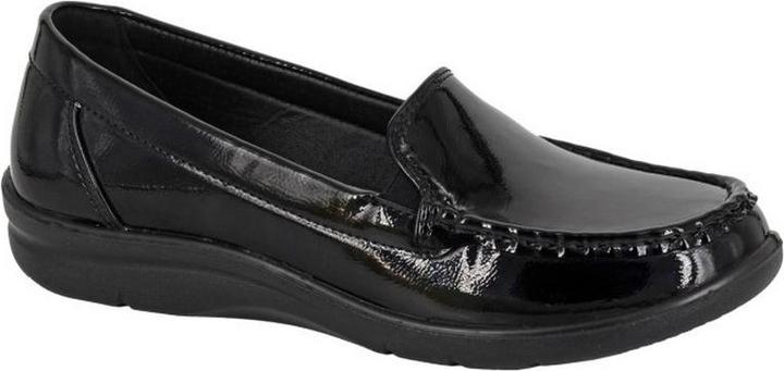 Boulevard Ladies Patent PU Loafers