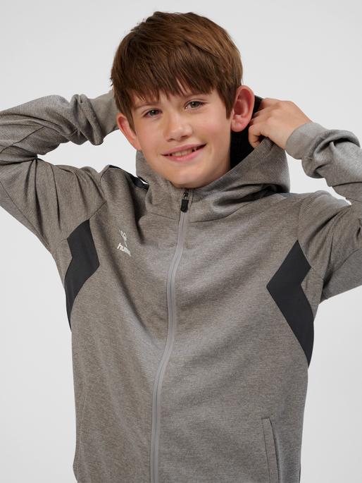 Actual product image hummel Hmlauthentic Pl Zip Hoodie Kids (140)