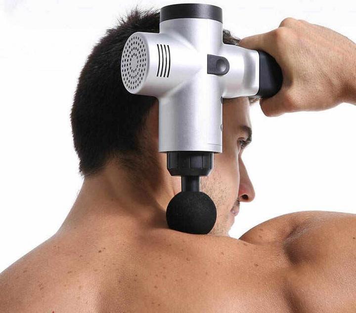 Actual product image PhoneLook Massage Gun Premium Pistolet de massage électronique professionnel pour relaxation musculaire incl..