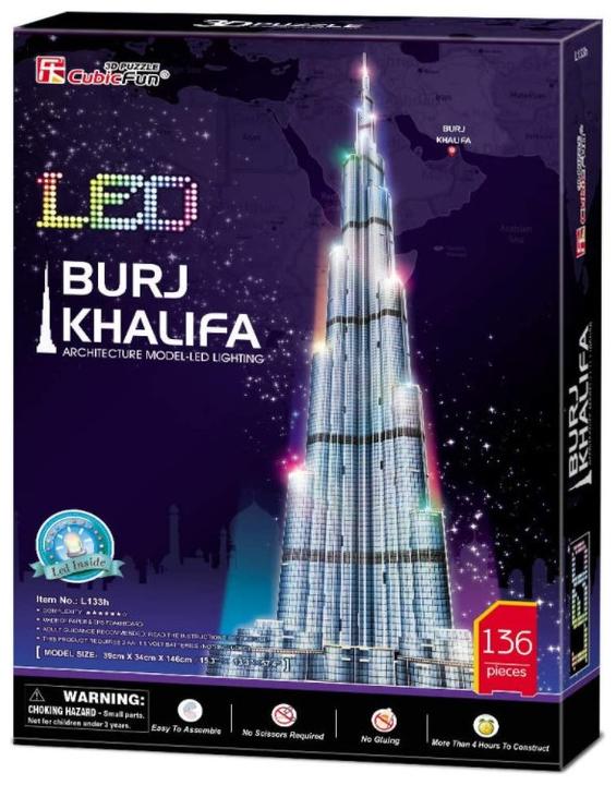Image du produit Cubicfun Burj Khalifa (136 pièces)