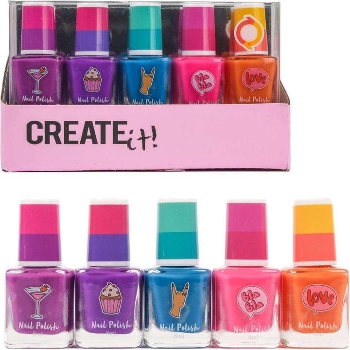 Productafbeelding Create It! Maak het. Van kleur veranderende nagellak