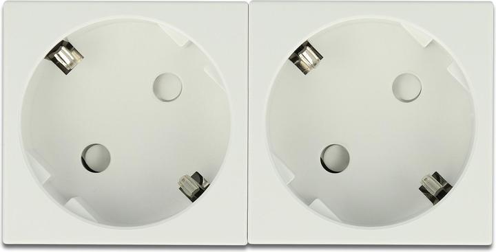 Immagine prodotto Delock Presa di contatto di protezione Easy 45 Disposizione a 2 pieghe a 45°