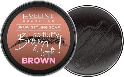 Productafbeelding Eveline Brow & Go! Wenkbrauw Styling Zeep Bruin 25G