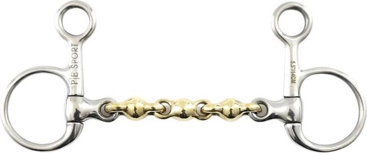 Actual product image Premier Equine Brass Waterford Bit