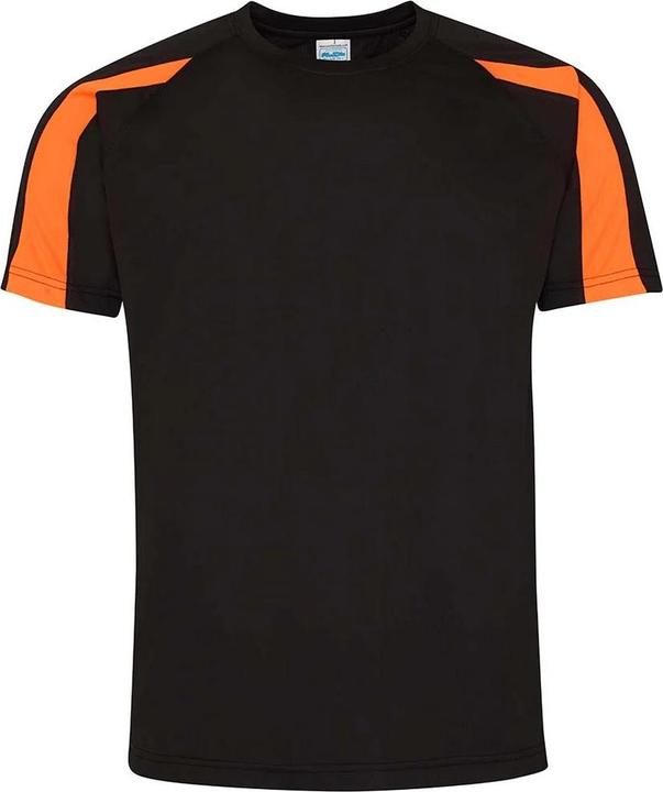Pechschwarz/Orange