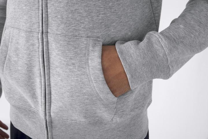 Immagine prodotto B&C Felpa con cappuccio con zip a tutta lunghezza (L)