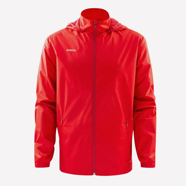 Kipsta Damen/Herren Fussball Regenjacke - Viralto Club rot (XXL)