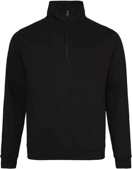 Awdis Sweatshirt Pullover mit Reissverschluss am Kragen