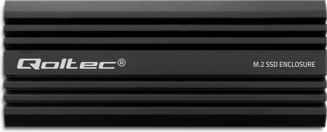 Actual product image Qoltec Obudowa | kieszeń NV2270 na dysk M.2 SSD SATA | NGFF | PCIe | USB-C (M.2)