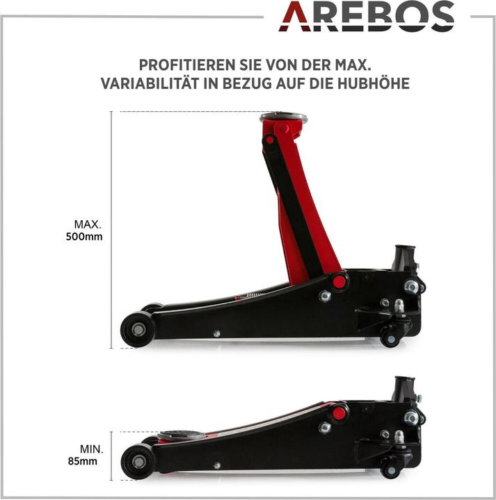 Produktbild Arebos Hydraulischer Wagenheber