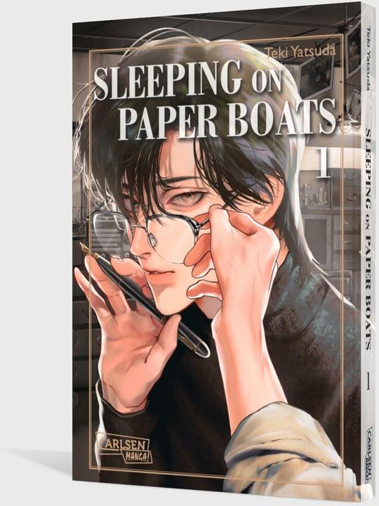 Actual product image Sleeping on Paper Boats 1 (German, Teki Yatsuda, Dorothea Everywhere, 2025)