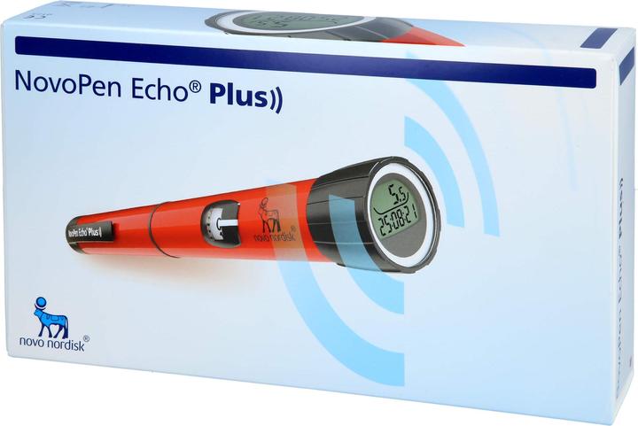 Produktbild Novo Nordisk Novopen Echo Plus Rot, 1 St