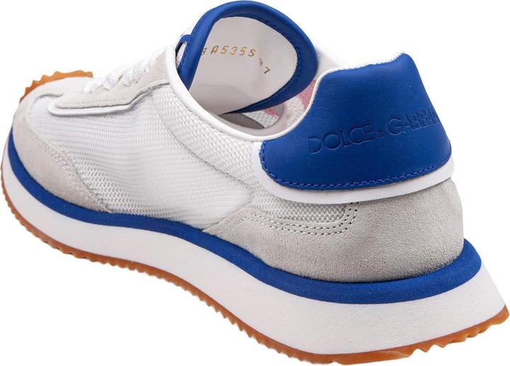 Produktbild Dolce & Gabbana cushion sneakers in mixed materials white and red color (44)