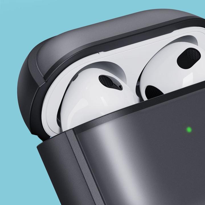 Produktbild Tech-Protect Slim Hook Case for AirPods 4 - Black (Kopfhörer Tasche)