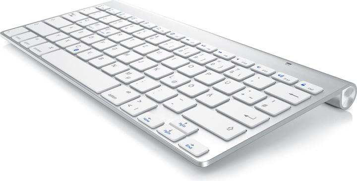 Produktbild Aplic Wireless Tastatur, Bluetooth Keyboard für iOS, Android, Windows, QWERTZ Layout (DE, Kabellos)