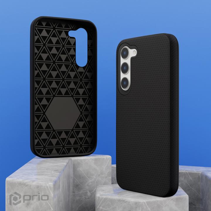 Actual product image prio Protective cover for Samsung S23 FE black (Samsung Galaxy S23 FE)