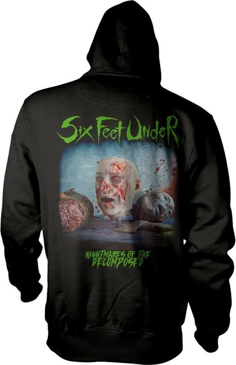 Immagine prodotto Six Feet Under Nightmares Of The Decomposed (Hoodie) (S)
