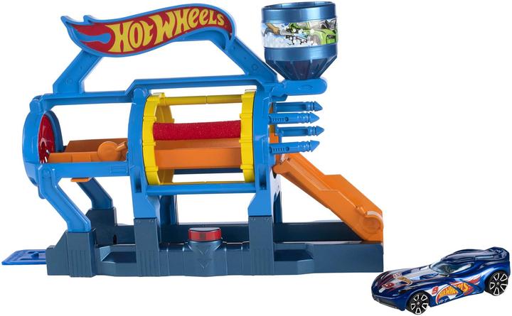 Hot Wheels Système de lavage dépliable