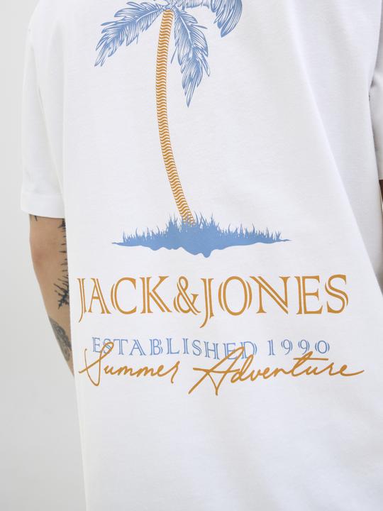 Produktbild Jack & Jones Jjsummer Vibes Tee Ss Crew Neck Ln (XXL)
