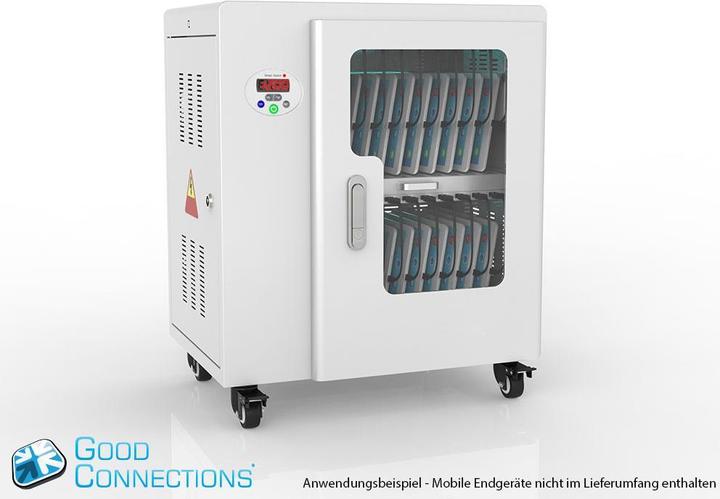 Actual product image Good Connections Tablet charging cart for up to 20 devices, UV disinfection, Smart Control, gray, ®