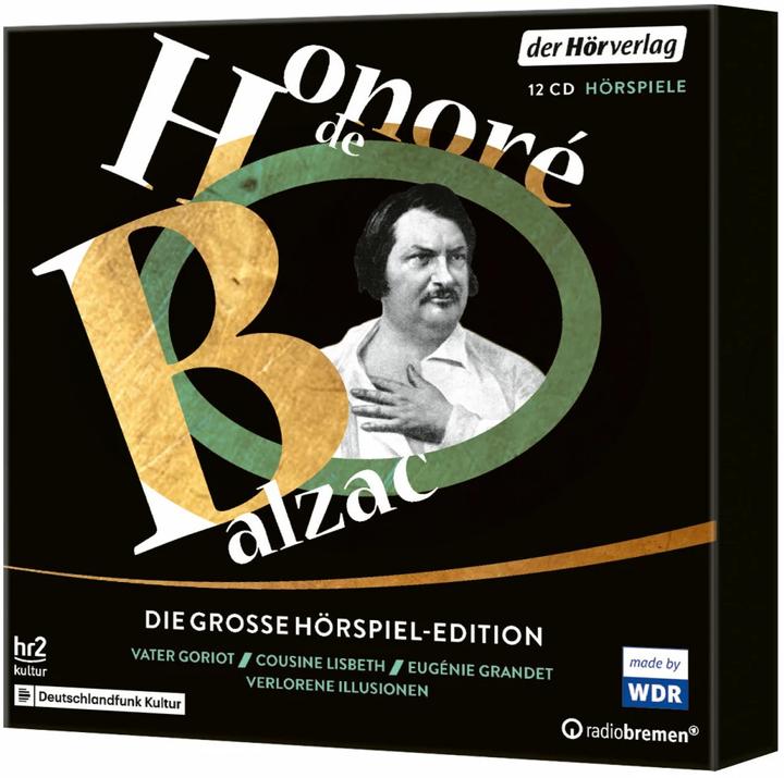 Produktbild Die große Hörspiel-Edition (Lisa Hrdina, Leslie Malton, Christian Grashof, Gerd Baltus, Martin Seifert, Honoré de Balzac, Deutsch)