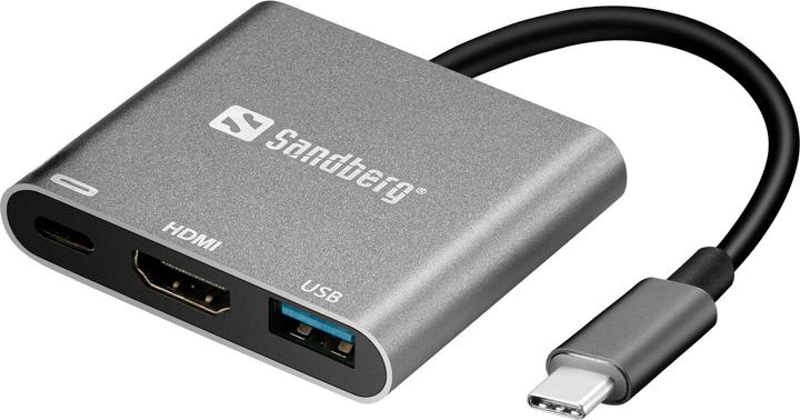 Sandberg 136-00 (USB-C, 3 Ports)