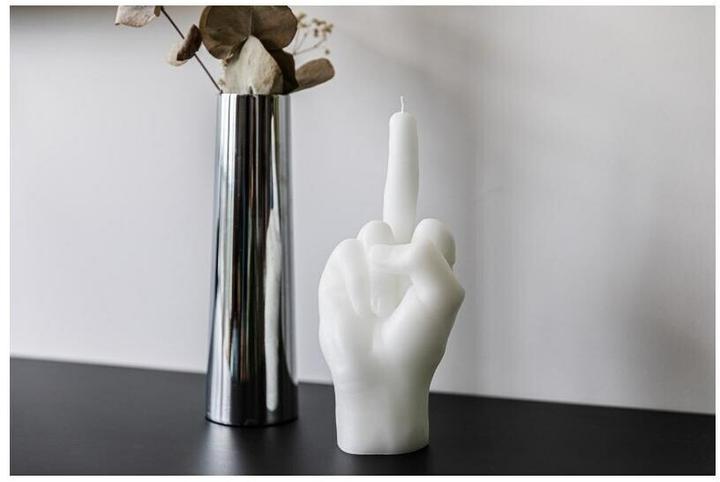 Actual product image Candle Hand Fck you (1 pcs.)