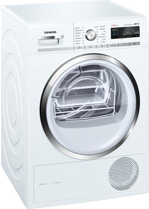 Actual product image Siemens iQ700 WT7HXM80CH (9 kg, Right, CH plug)