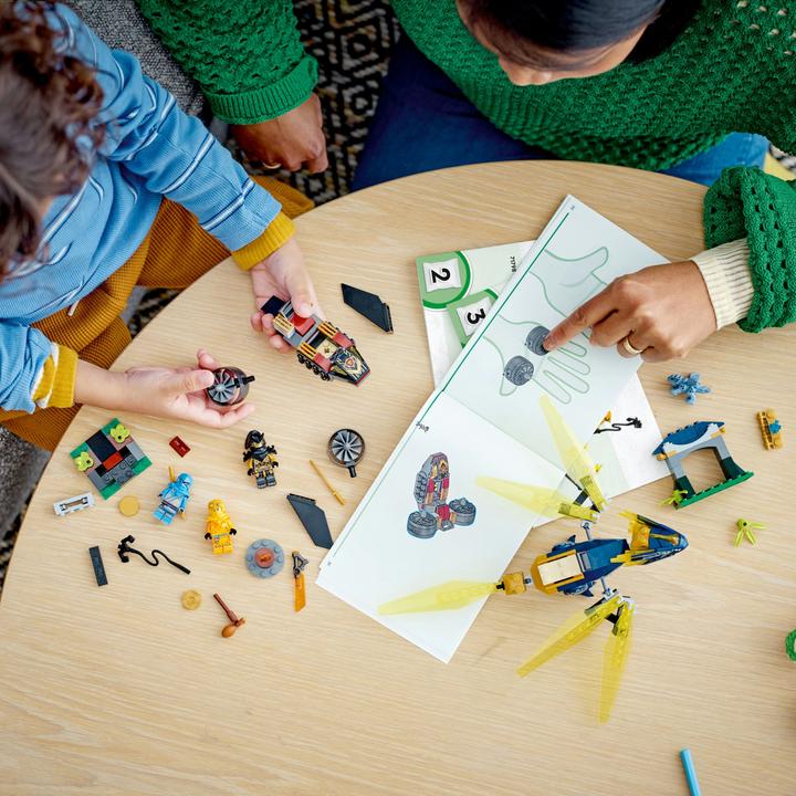 Produktbild LEGO Duell zwischen Nya und Arins Babydrachen (71798, LEGO Ninjago)