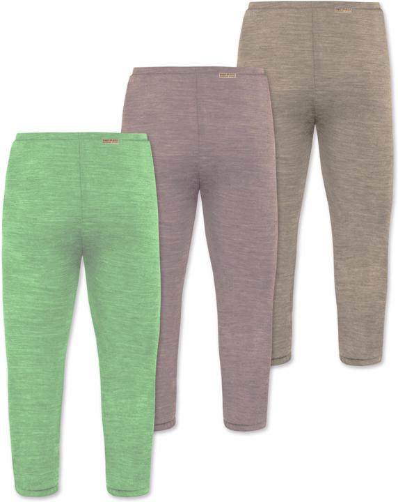 Actual product image Normani 3-pack baby merino pants with feet - 9543 (62)