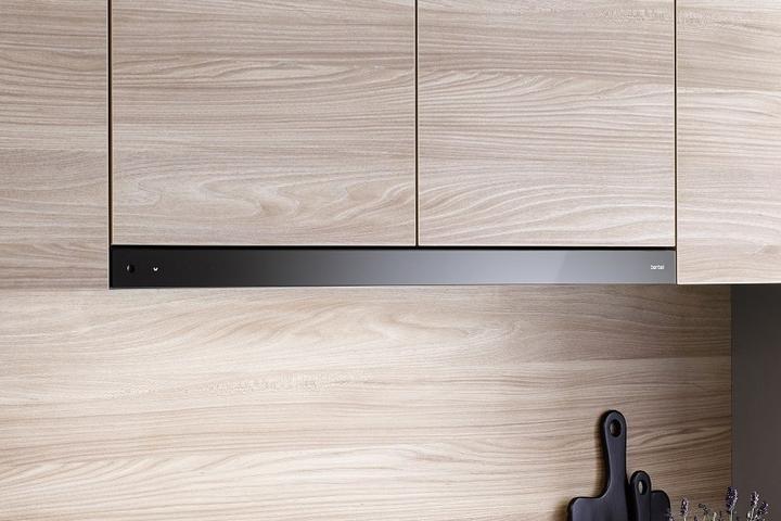 Image du produit Berbel Hotte encastrable Glassline BEH 60 GL noir évacuation (4011593-020)