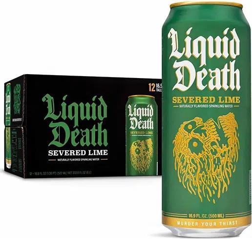 Produktbild Liquid Death Severed Lime (12 x 50 cl)