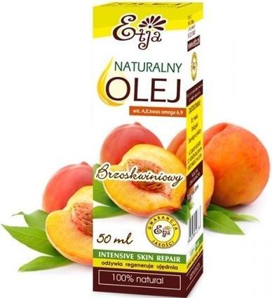 Actual product image Etja Natural Peach Oil 50Ml (50 ml, Liquid shampoo)