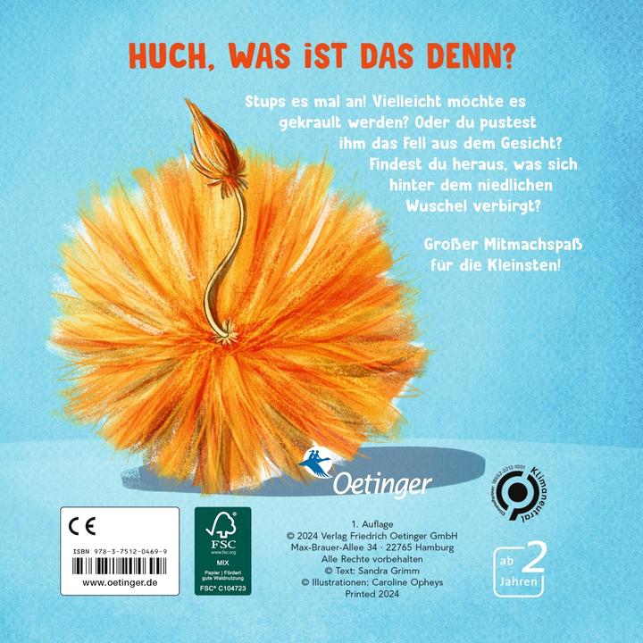 Actual product image Grimm:The little fuzzy (German)