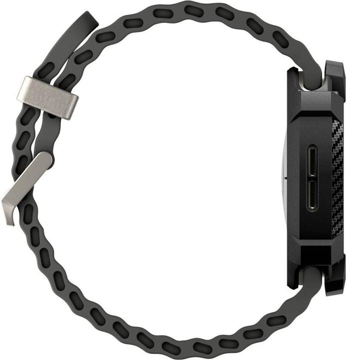 Produktbild Spigen Rugged Armor Case für Samsung Galaxy Watch 8 40 mm – Mattschwarz