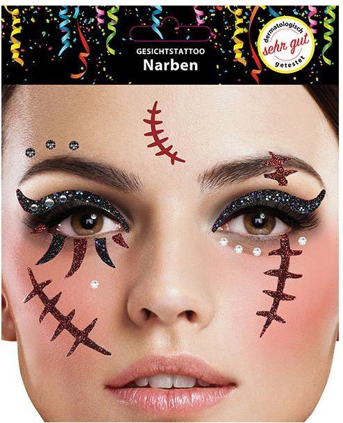 Actual product image Sombo Tatouage du visage cicatrice