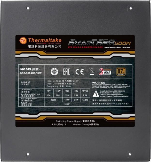 Immagine prodotto Thermaltake Smart SE2 (500 W)