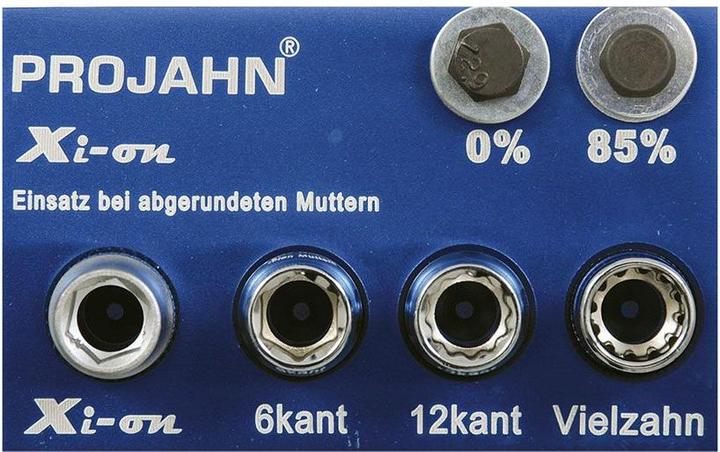 Actual product image Projahn Socket spanner set 'XIon' 14' 18tlg (25 mm)