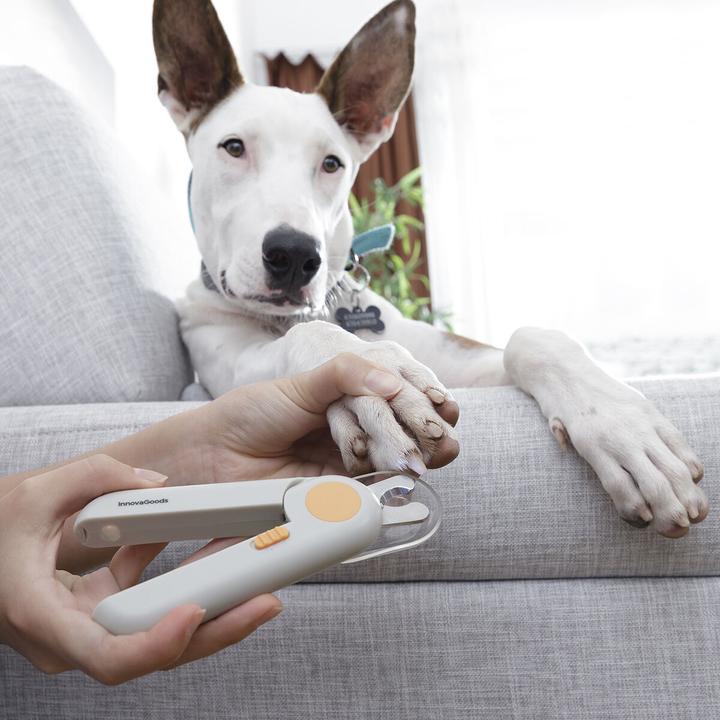 Produktbild InnovaGoods Krallenschere mit LED-Licht für Hund und Katze (Katze, Hund)