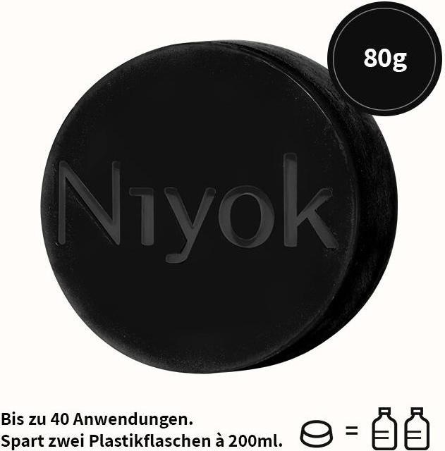 Actual product image Niyok Solid Face Cleanser Patchouli 80 g (Soap)
